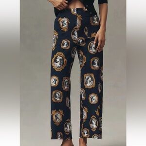 Anthropologie Collette Ponte Crop Wide-leg Pant by Maeve - brand new!